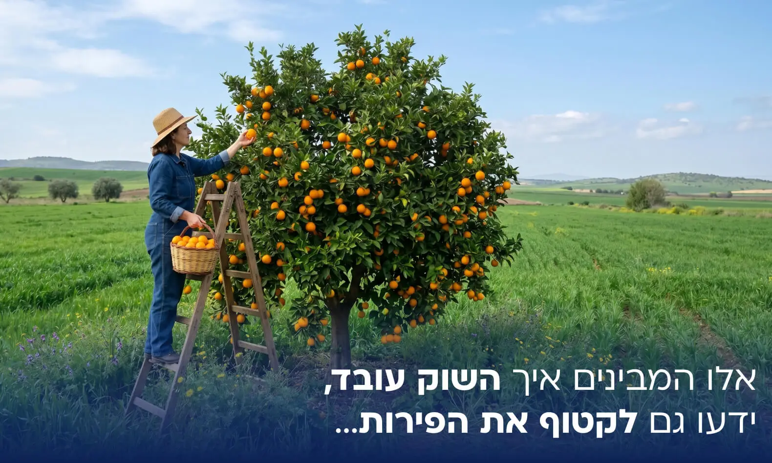 אלו המבינים איך השוק עובד, ידעו גם לקטוף את הפירות…